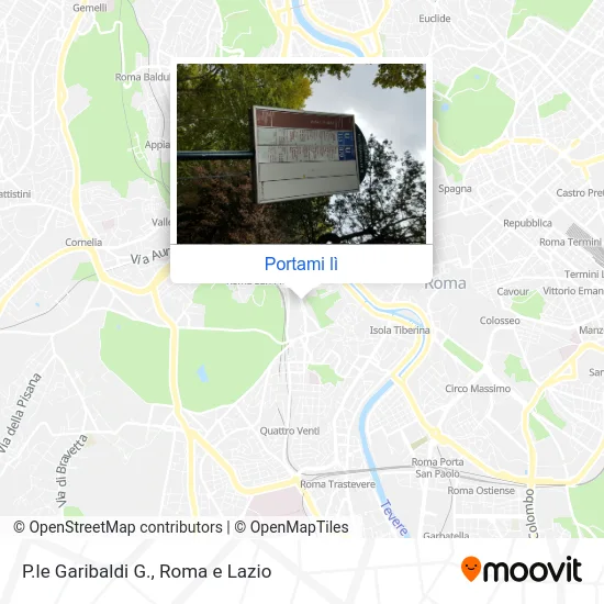 Mappa P.le Garibaldi G.