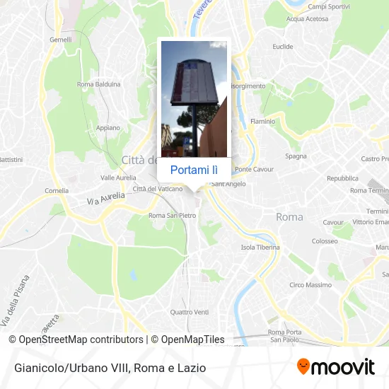 Mappa Gianicolo/Urbano VIII