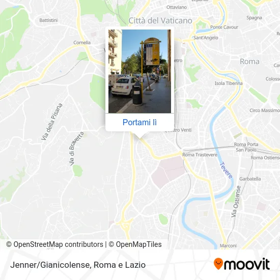 Mappa Jenner/Gianicolense