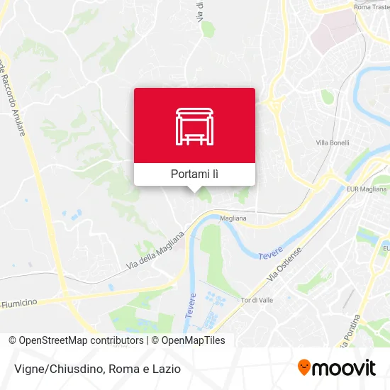 Mappa Vigne/Chiusdino