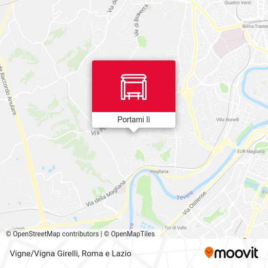 Mappa Vigne/Vigna Girelli