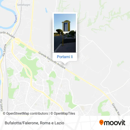 Mappa Bufalotta/Falerone