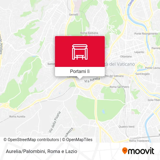 Mappa Aurelia/Palombini