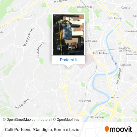 Mappa Colli Portuensi/Gandiglio