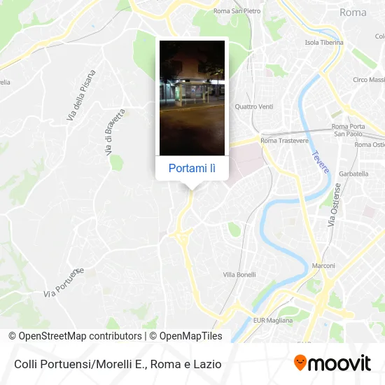 Mappa Colli Portuensi/Morelli E.