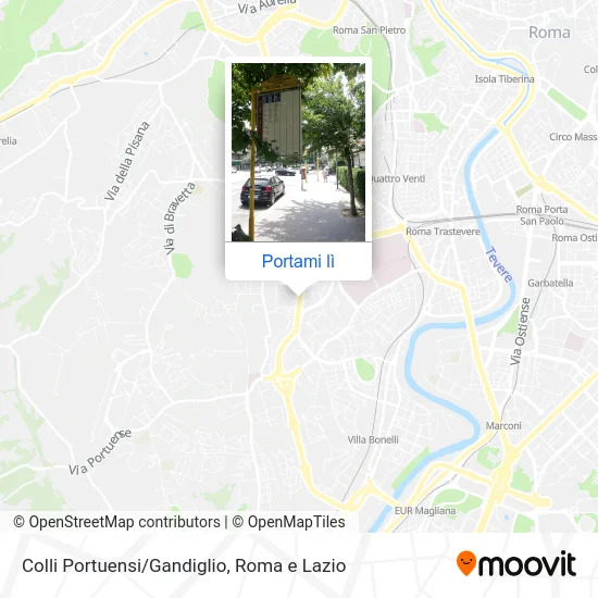 Mappa Colli Portuensi/Gandiglio