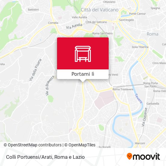 Mappa Colli Portuensi/Arati