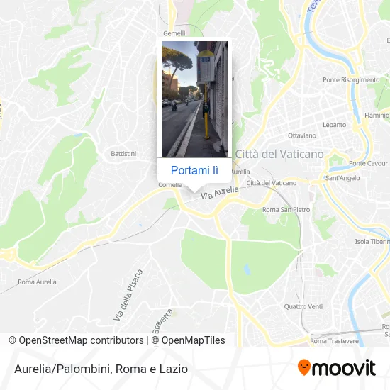 Mappa Aurelia/Palombini