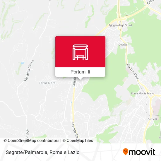 Mappa Segrate/Palmarola