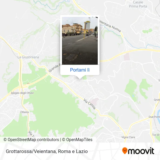 Mappa Grottarossa/Veientana