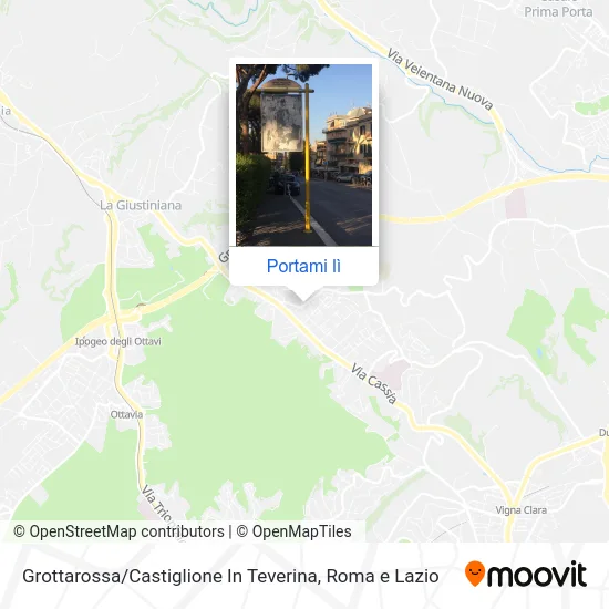 Mappa Grottarossa / Castiglione In Teverina