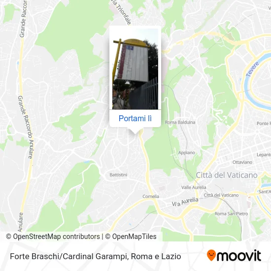 Mappa Forte Braschi/Cardinal Garampi