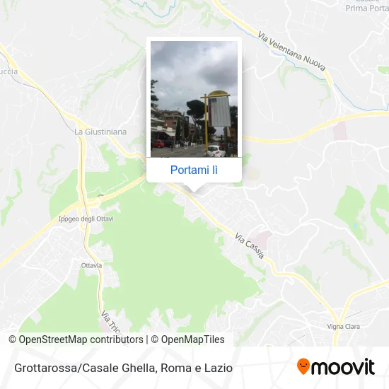 Mappa Grottarossa/Casale Ghella