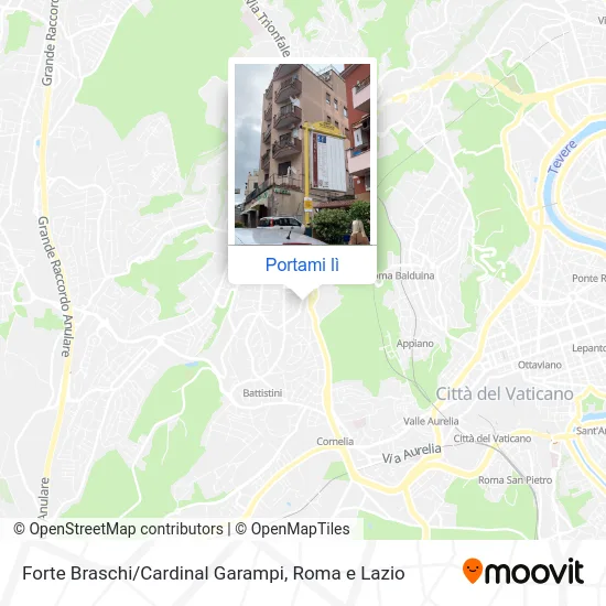 Mappa Forte Braschi/Cardinal Garampi