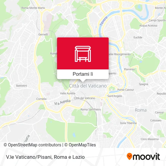 Mappa V.le Vaticano/Pisani