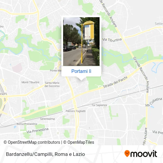 Mappa Bardanzellu/Campilli