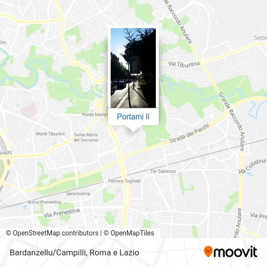 Mappa Bardanzellu/Campilli