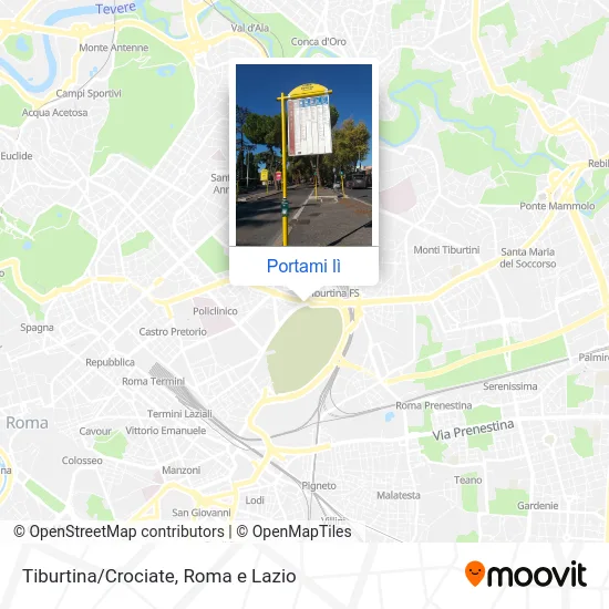 Mappa Tiburtina/Crociate