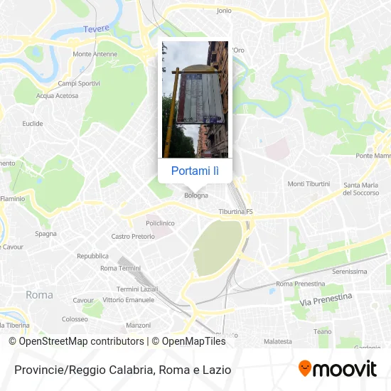 Mappa Provincie/Reggio Calabria