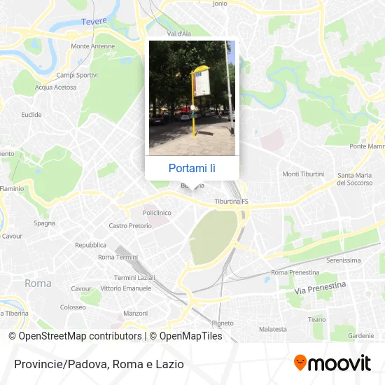 Mappa Provincie/Padova