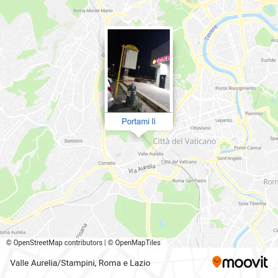 Mappa Valle Aurelia/Stampini