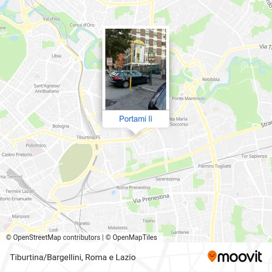 Mappa Tiburtina/Bargellini