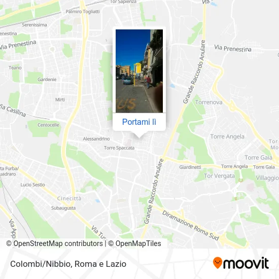 Mappa Colombi/Nibbio