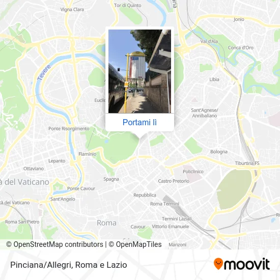 Mappa Pinciana/Allegri