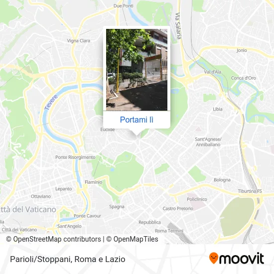 Mappa Parioli/Stoppani