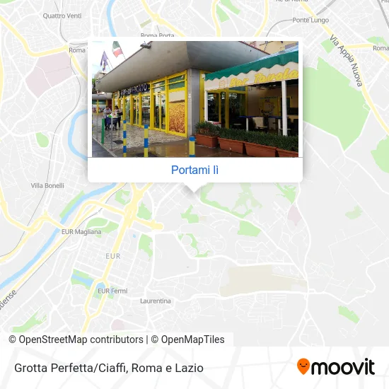 Mappa Grotta Perfetta/Ciaffi