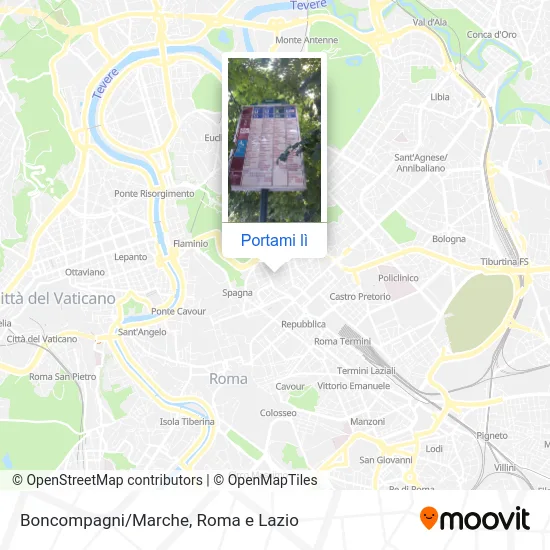 Mappa Boncompagni/Marche