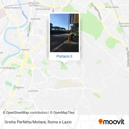 Mappa Grotta Perfetta/Moliere