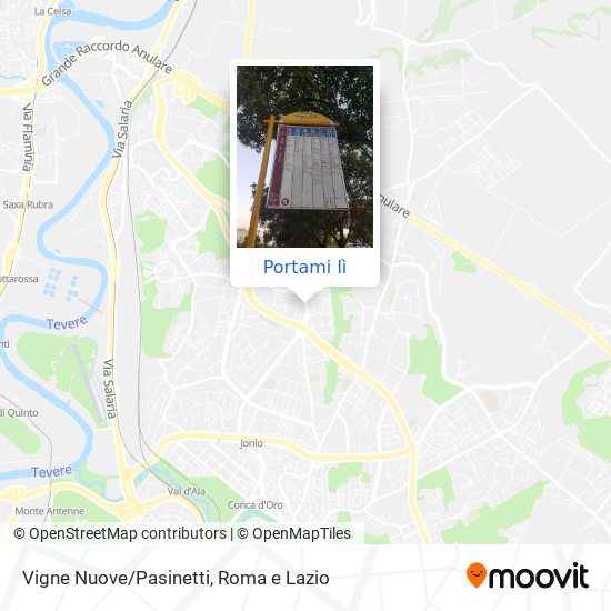 Mappa Vigne Nuove/Pasinetti