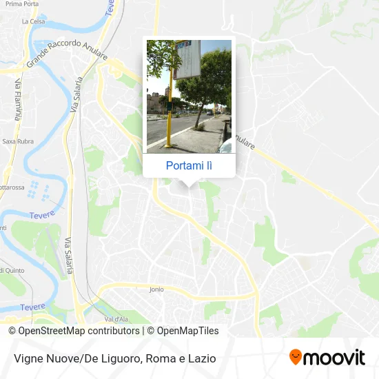 Mappa Vigne Nuove/De Liguoro