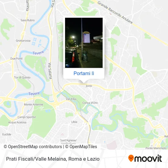 Mappa Prati Fiscali/Valle Melaina