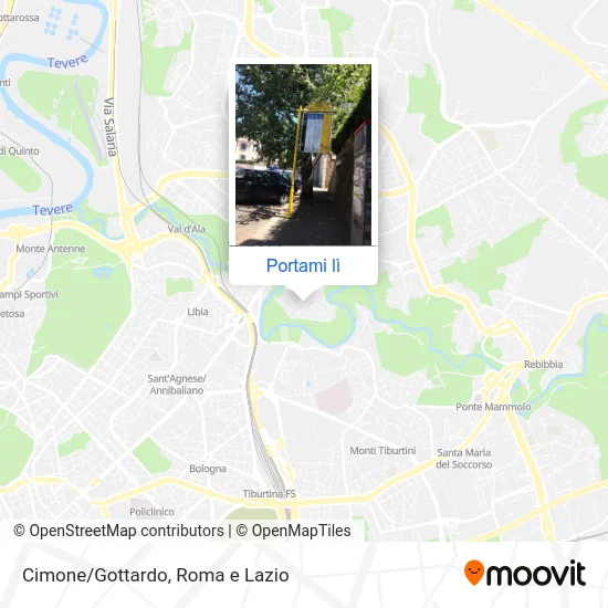 Mappa Cimone/Gottardo