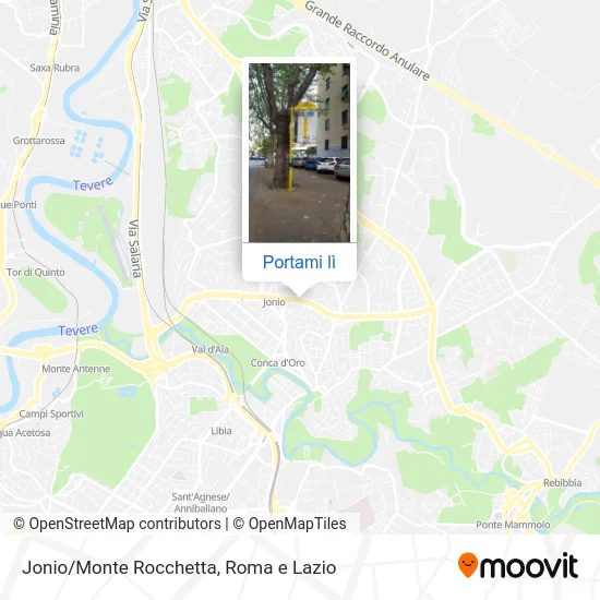 Mappa Jonio/Monte Rocchetta