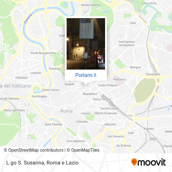 Mappa L.go S. Susanna