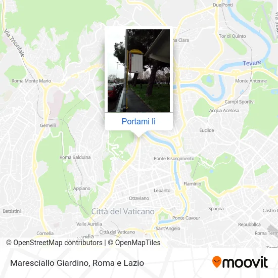 Mappa Maresciallo Giardino