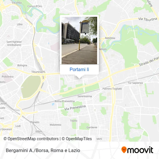 Mappa Bergamini A./Borsa