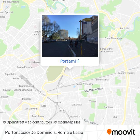 Mappa Portonaccio/De Dominicis