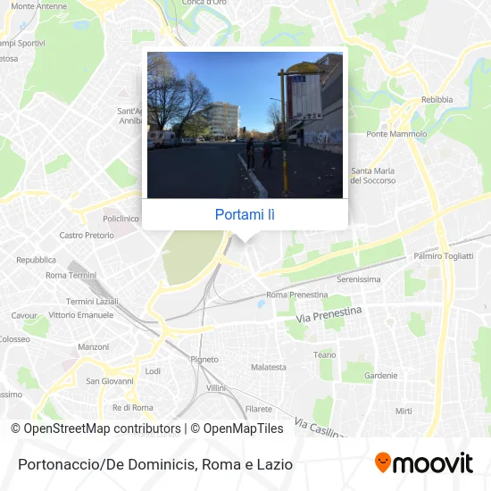 Mappa Portonaccio/De Dominicis