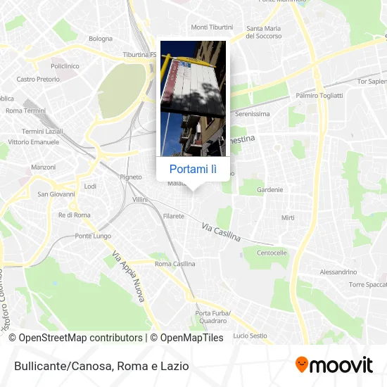 Mappa Bullicante/Canosa