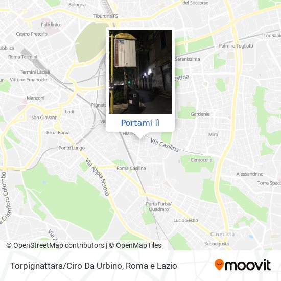 Mappa Torpignattara/Ciro Da Urbino
