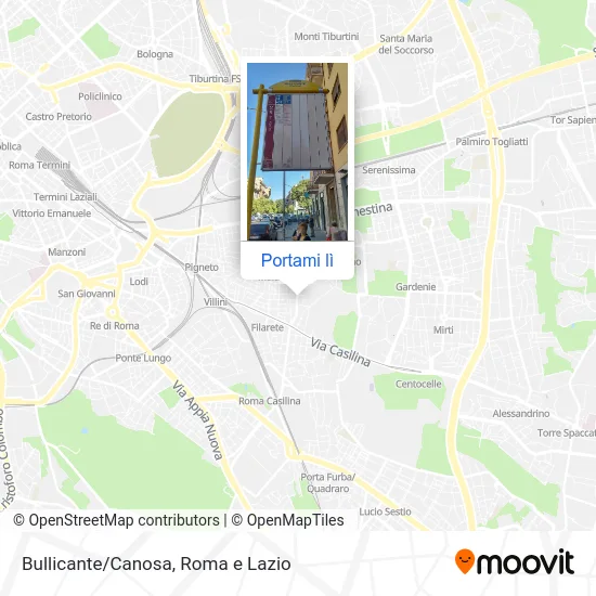 Mappa Bullicante/Canosa