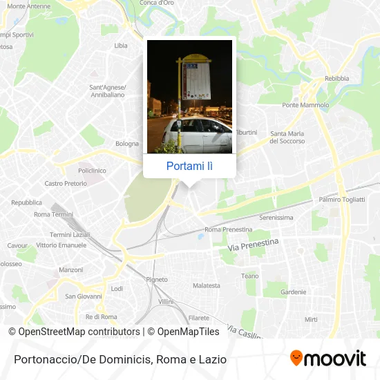 Mappa Portonaccio/De Dominicis