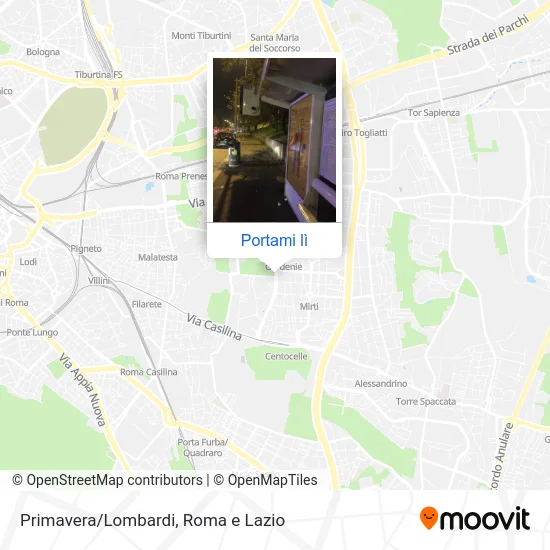 Mappa Primavera/Lombardi