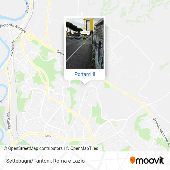 Mappa Settebagni/Fantoni