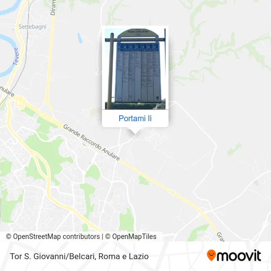 Mappa Tor S. Giovanni/Belcari