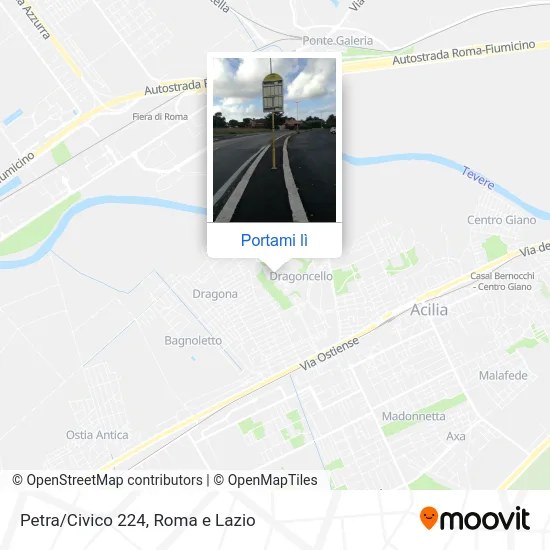 Mappa Petra/Civico 224